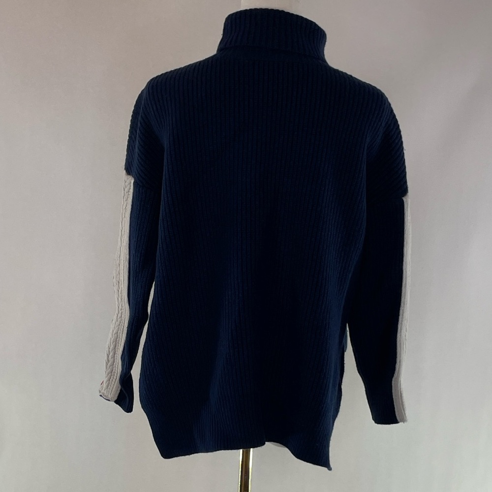 SJYP Color Stitched Turtleneck, 6 - Picture 4 of 9